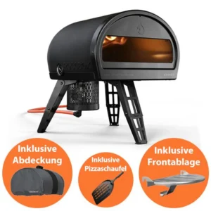 Gozney Roccbox Schwarz Special Edition – Tragbarer Pizzaofen