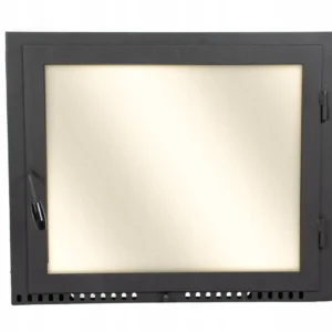 Kamintür Pizzaofentür 62x48 cm mit hitzebeständigem Glas
