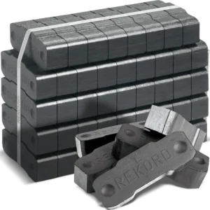 REKORD Braunkohlebriketts 25 kg – Einzelgebinde / Bündel