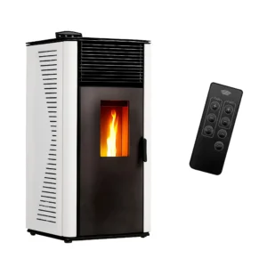 Sannover Luft-Pelletofen Anita 12 kW – Weiß