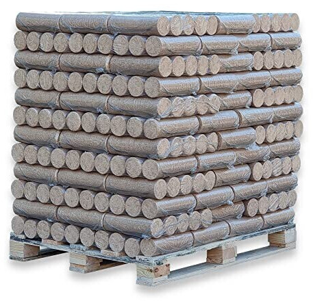 Nestro Buchen-Eichenholzbriketts 960 kg – Palette (96 × 10 kg)